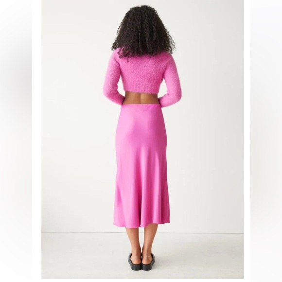 & OTHER STORIES A- Line Midi Skirt - Picture 2 of 8